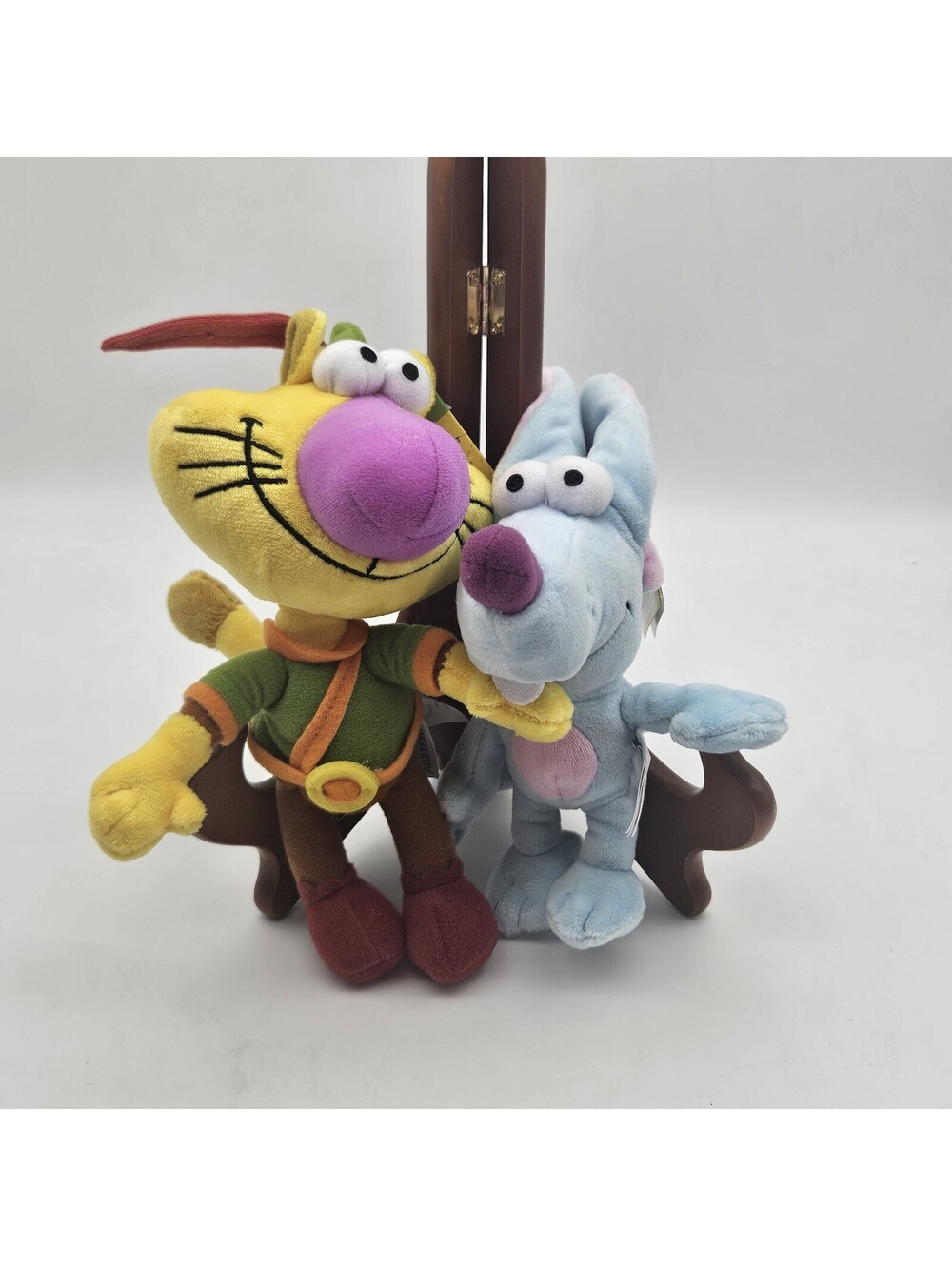 PBS Nature Cat By Tomy 8" Plush Cat And Mouse Squeeks NWT